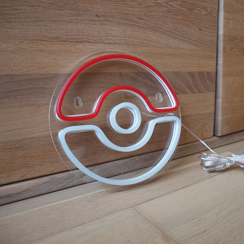 *NEW*Pokeball LED Neon Light (USB Powered)