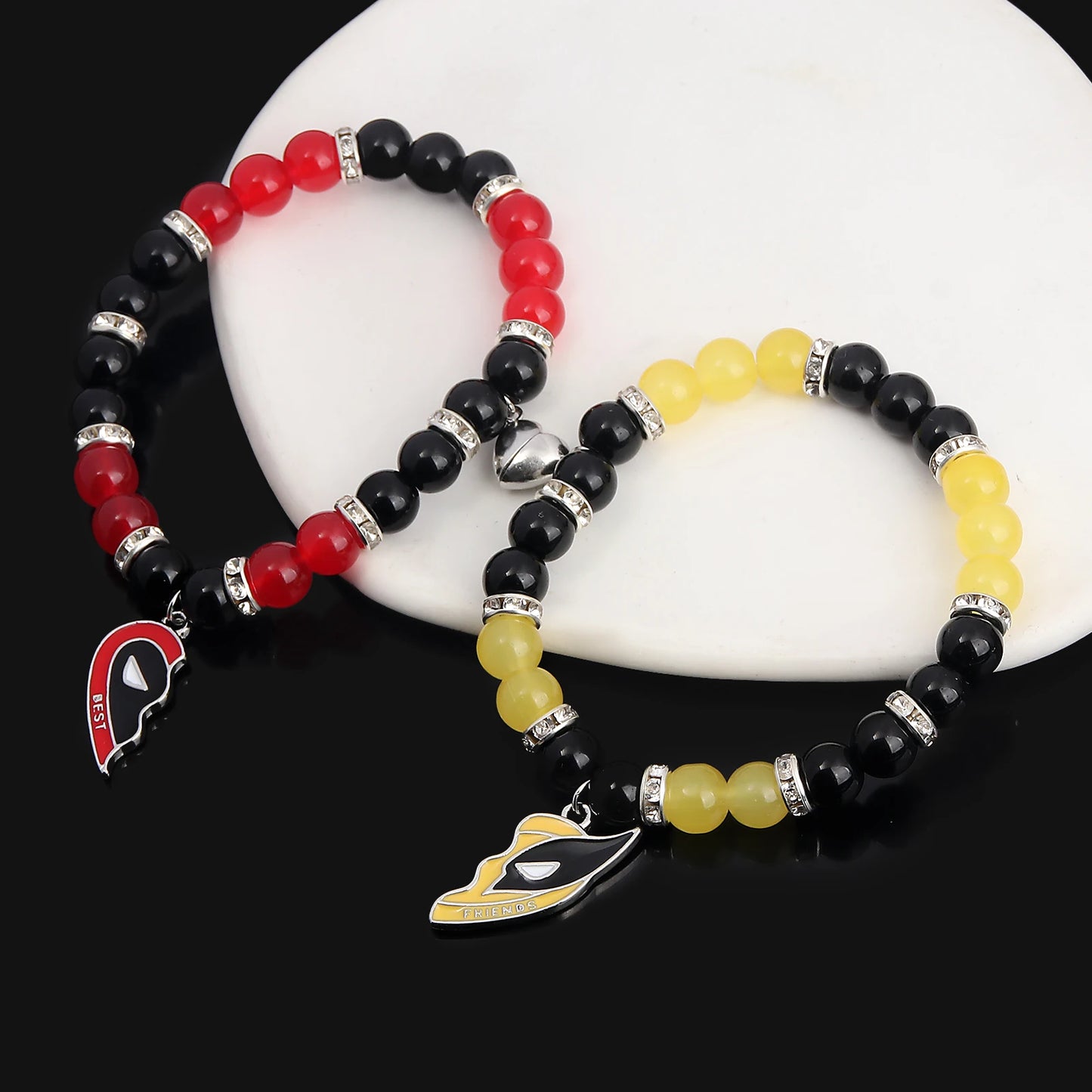 Deadpool and Wolverine Friendship Bracelets