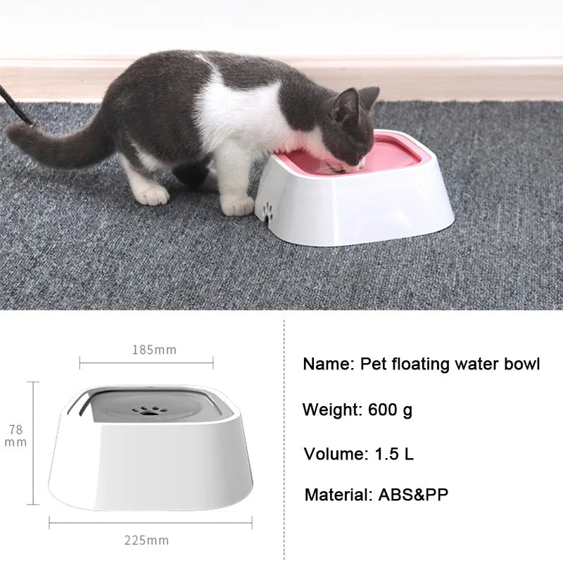 1.5L Pet Drinking Water Bowl