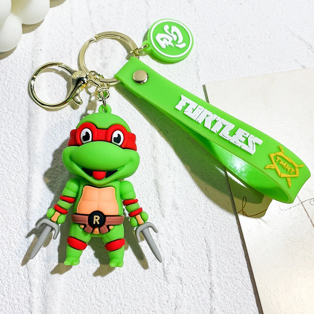 *NEW* Teenage Mutant Ninja Turtles Figure Keychain