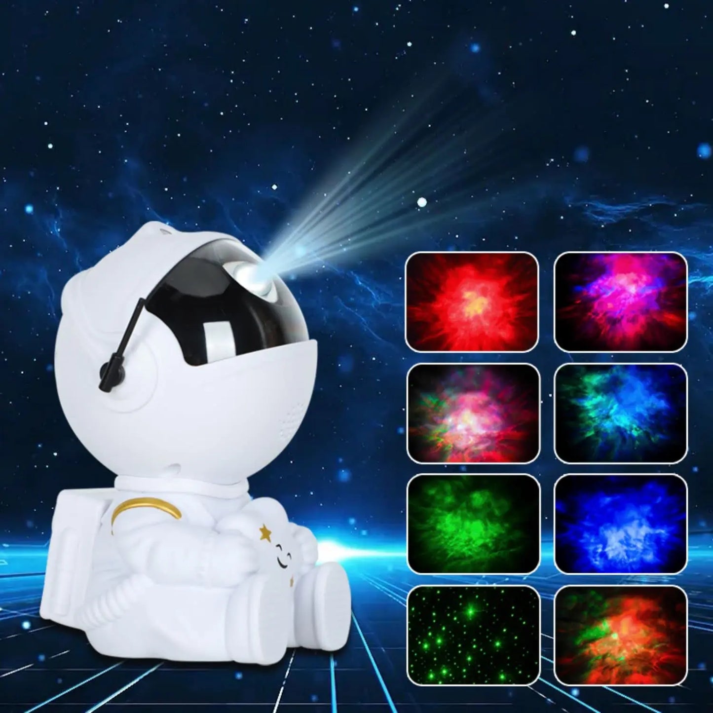 Astronaut Projector LED Night Light Starry Sky