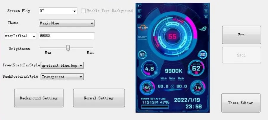 3.5 Inch Secondary Screen