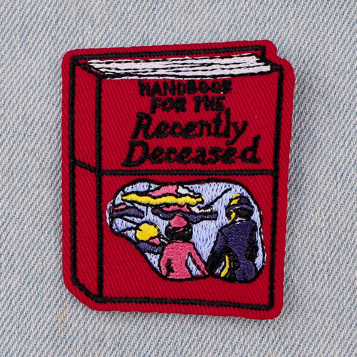 *NEW* Beetlejuice Handbook for the Recently Deceased Embroidered Patch