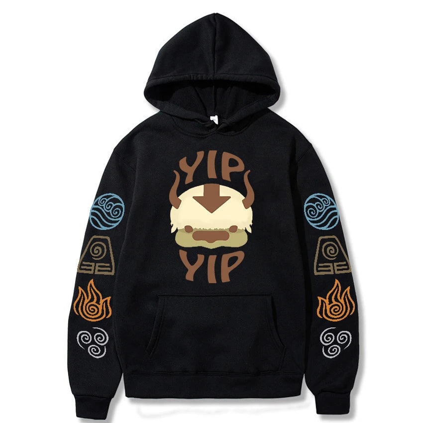 *NEW* Avatar The Last Airbender Yip Yip Hoodie