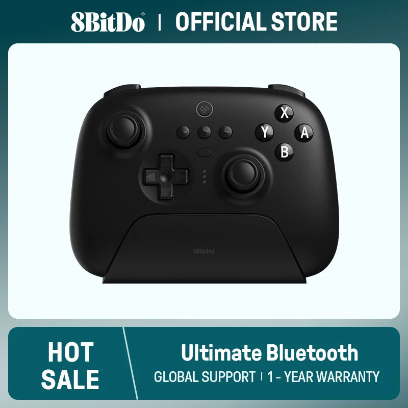 Ultimate Wireless Bluetooth Gaming Controller with Charging Dock