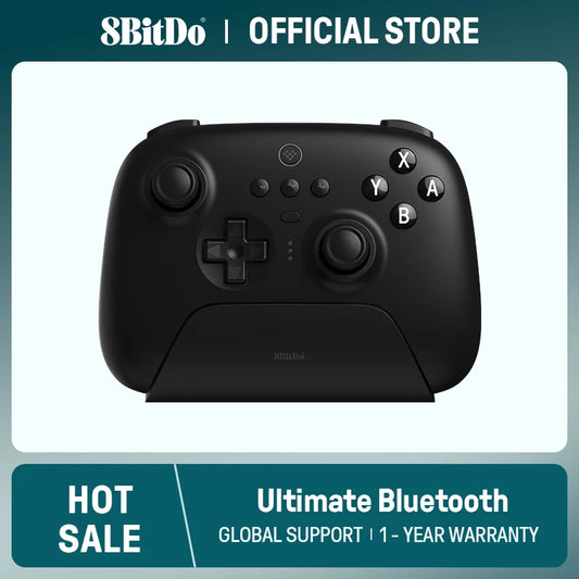 Ultimate Wireless Bluetooth Gaming Controller with Charging Dock