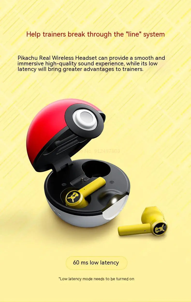 Bluetooth Pokémon Earbuds