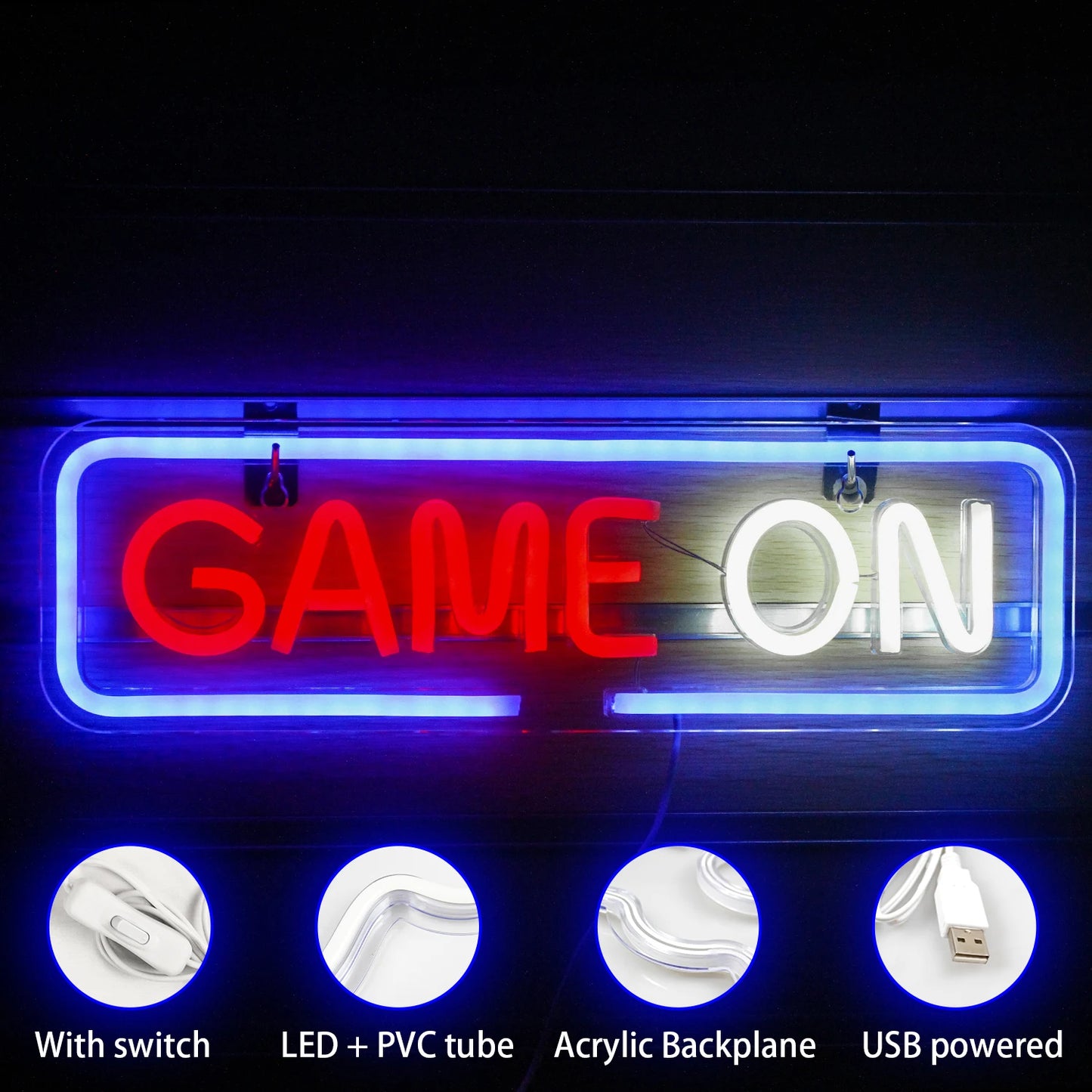 *NEW* Game On Neon Sign