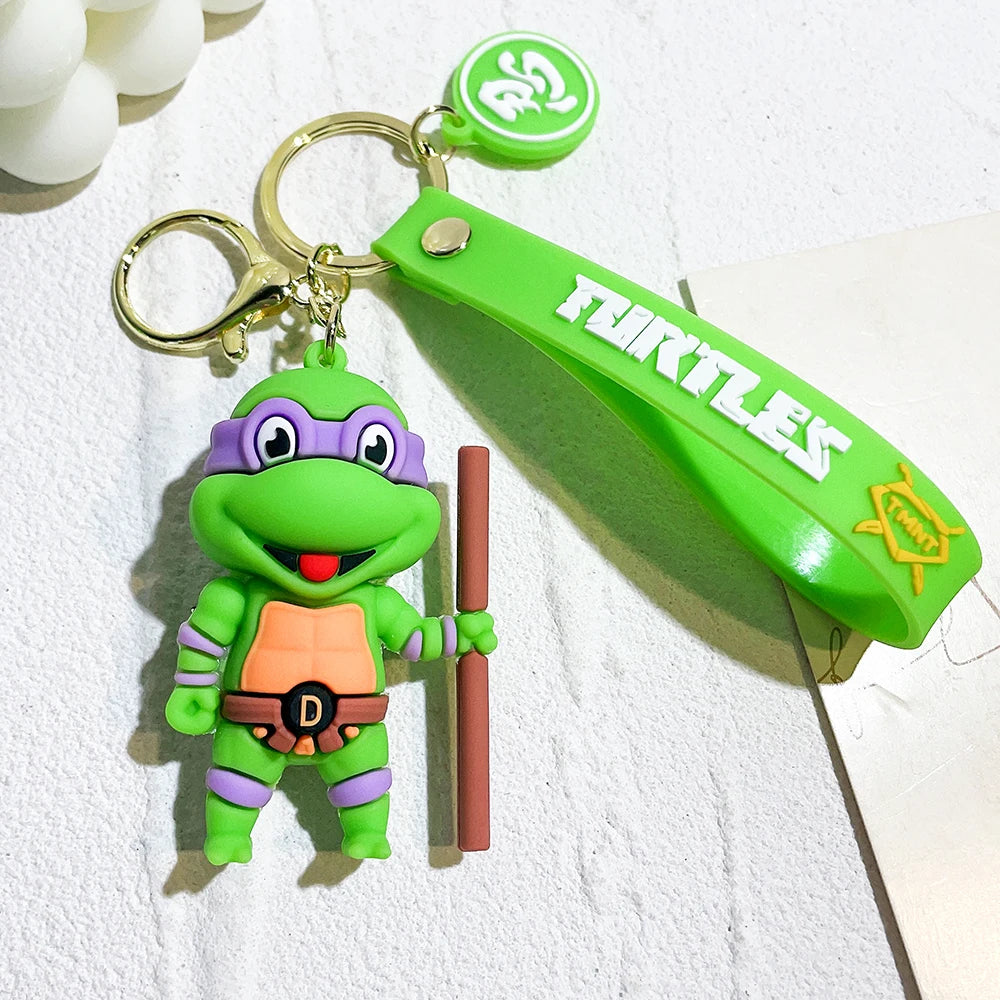 *NEW* Teenage Mutant Ninja Turtles Figure Keychain