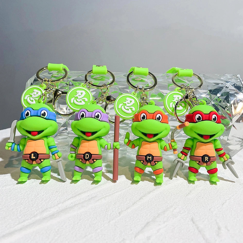 *NEW* Teenage Mutant Ninja Turtles Figure Keychain