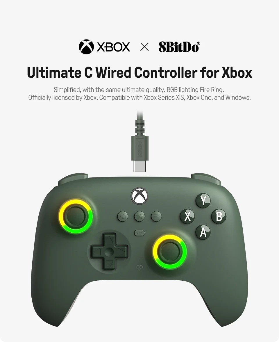 8BitDo Ultimate C Wired Gaming Controller