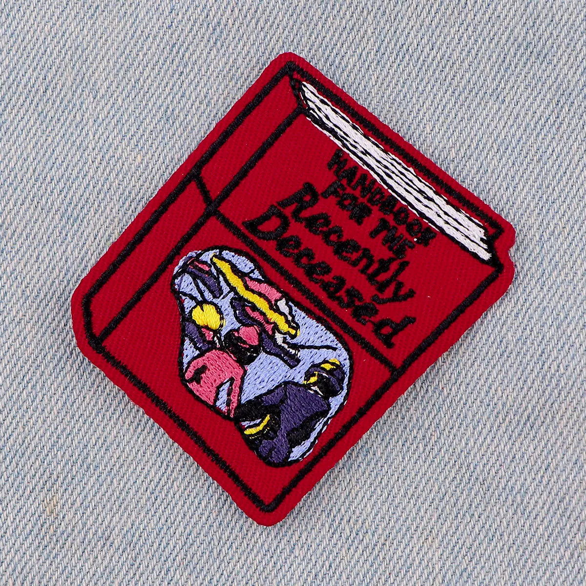 *NEW* Beetlejuice Handbook for the Recently Deceased Embroidered Patch