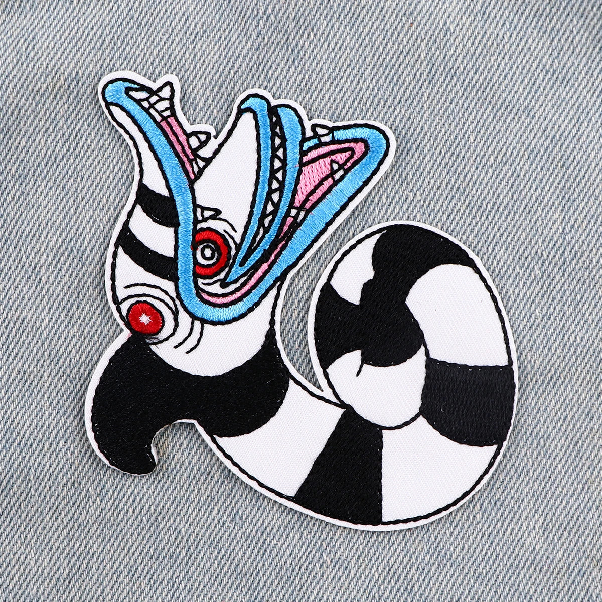 *NEW* Beetlejuice Sandworm Embroidered Patch