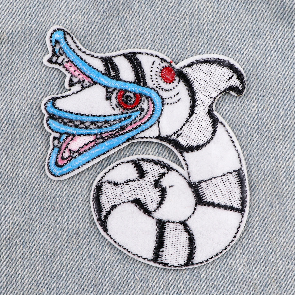 *NEW* Beetlejuice Sandworm Embroidered Patch