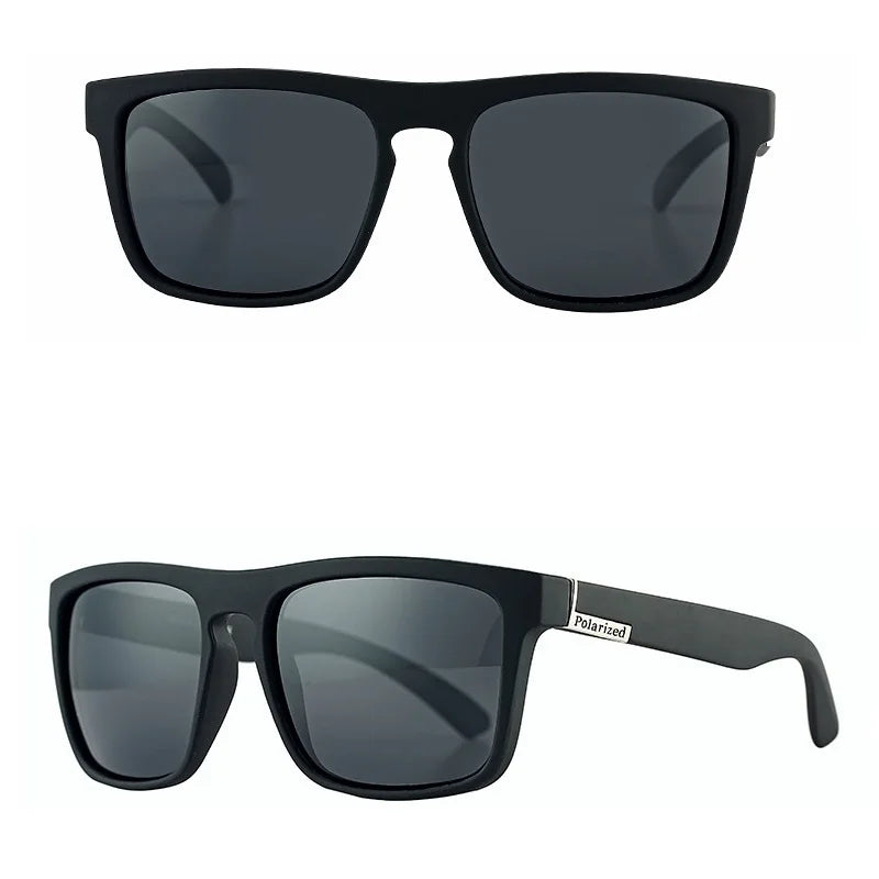 Square Vintage Polarized Sunglasses