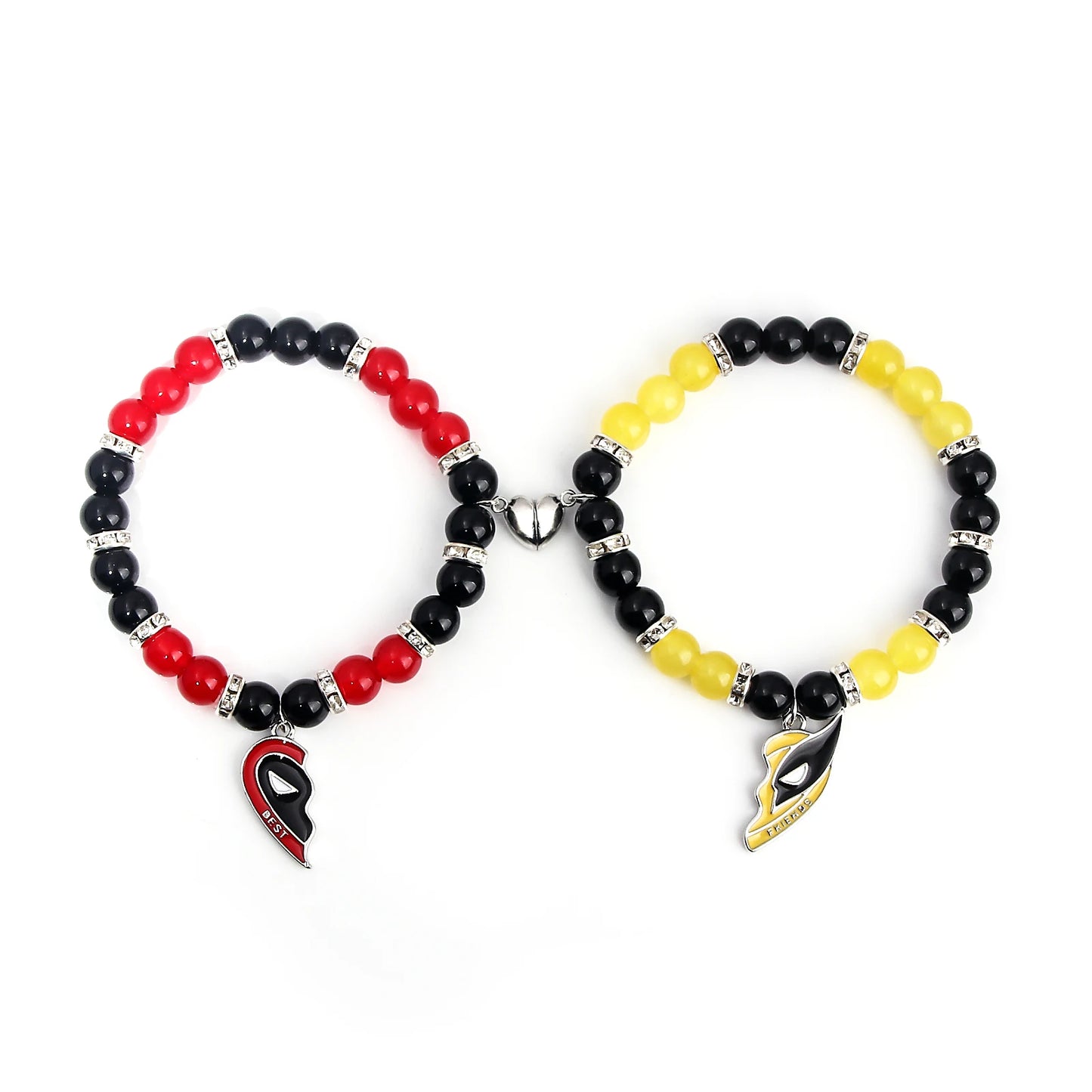 Deadpool and Wolverine Friendship Bracelets