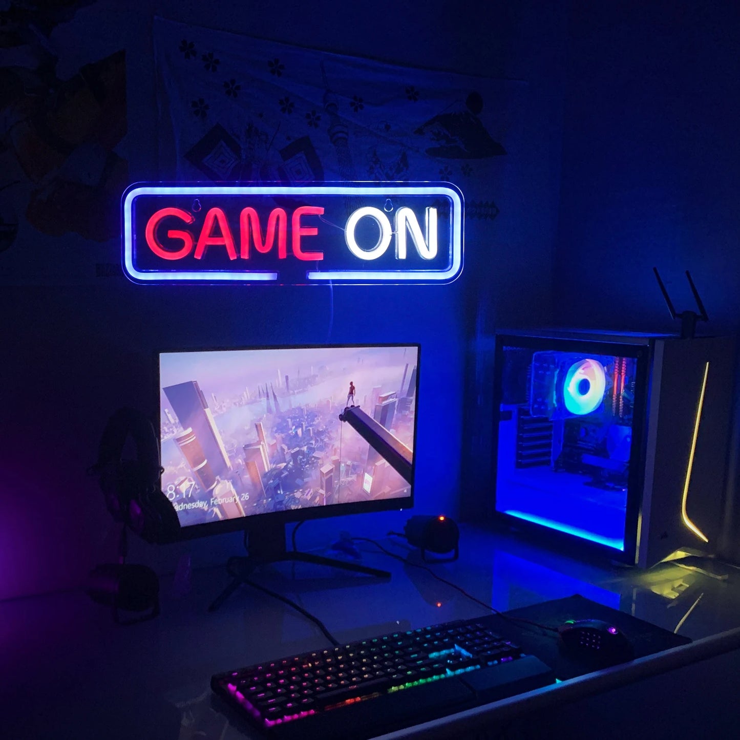 *NEW* Game On Neon Sign