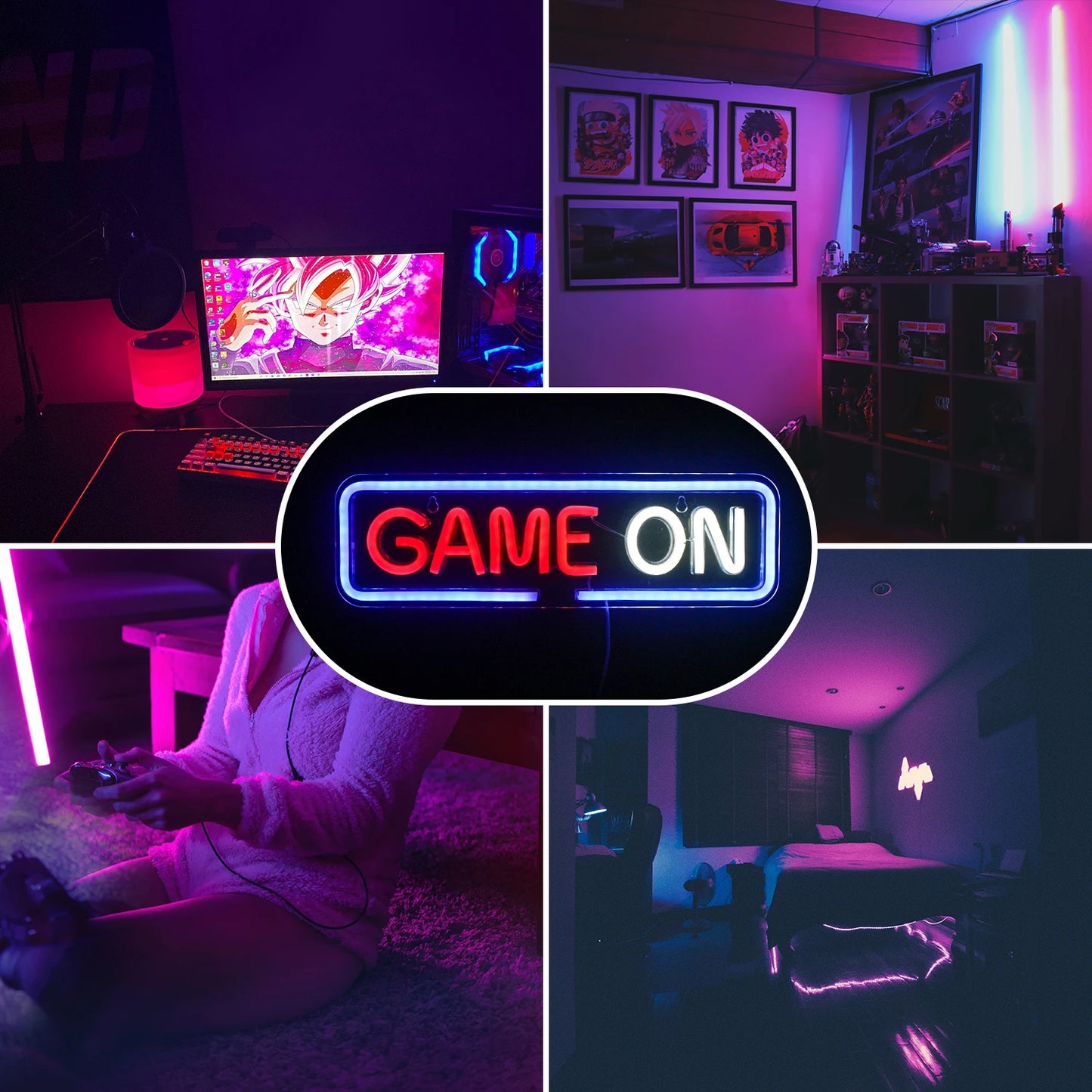 *NEW* Game On Neon Sign