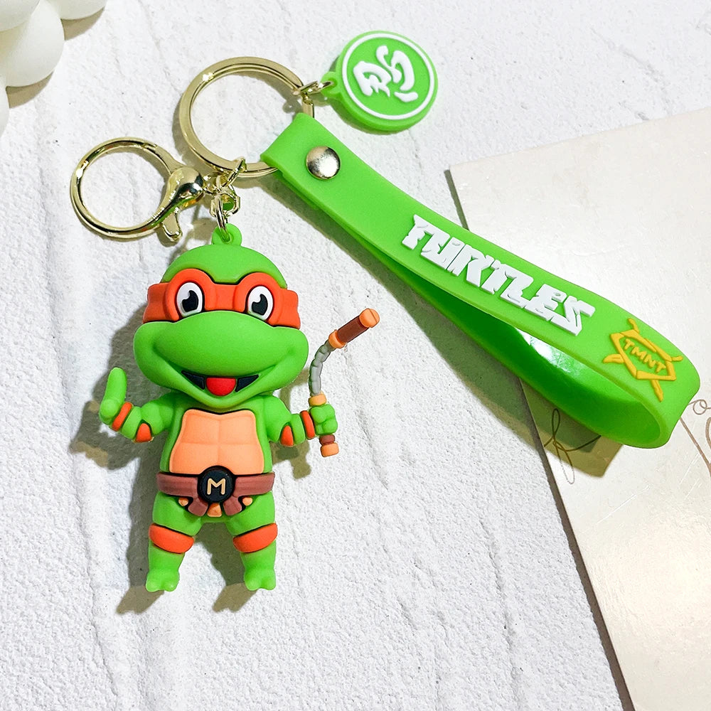 *NEW* Teenage Mutant Ninja Turtles Figure Keychain