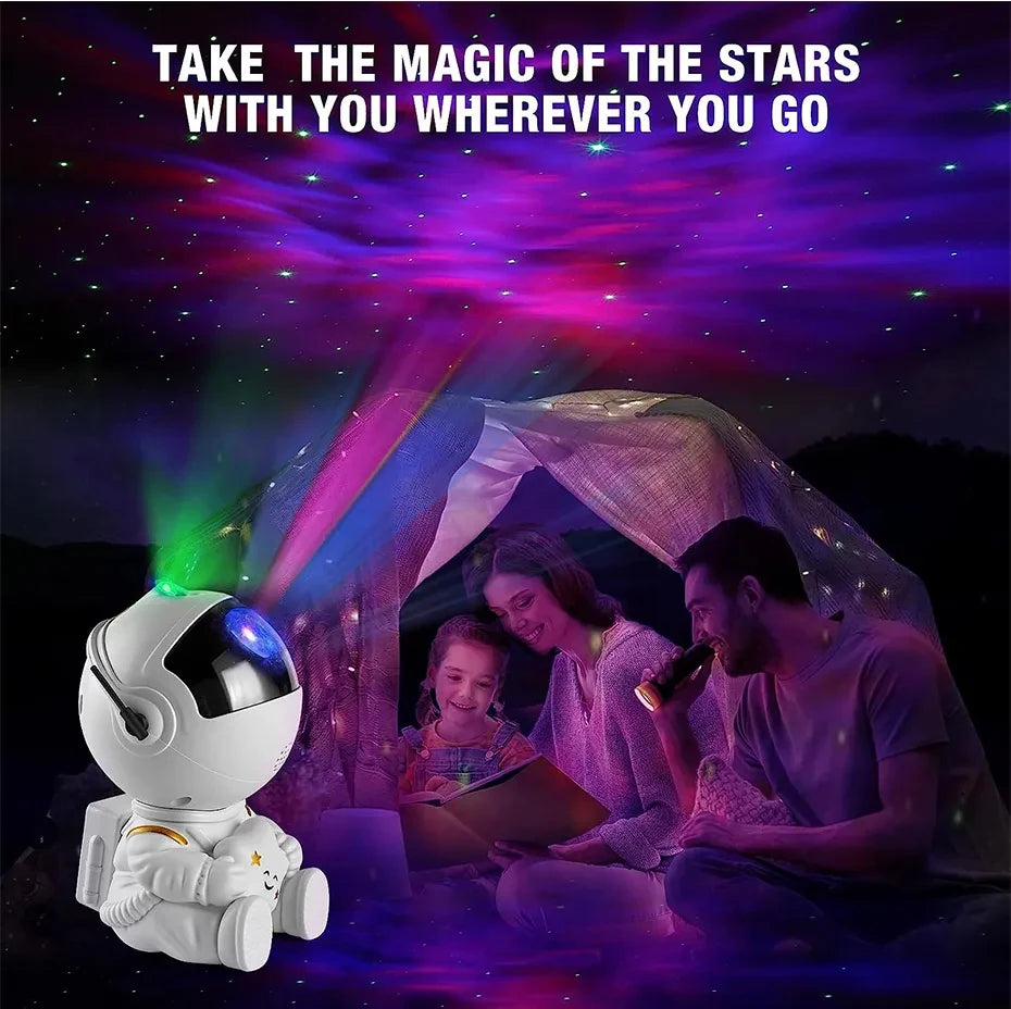 Astronaut Projector LED Night Light Starry Sky